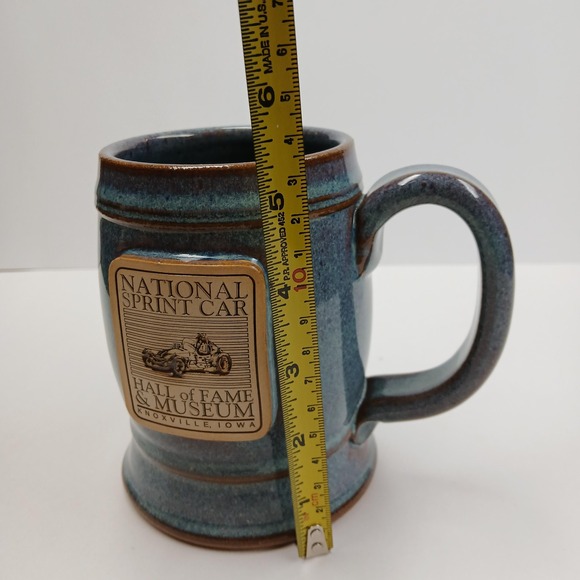 National Sprint Car Hall of Fame Sunset Hill Stoneware Mug Handcrafted USA - Picture 8 of 8